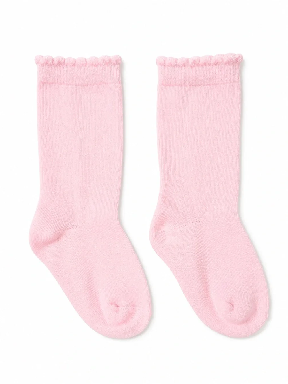 Pink Toddler Crew Socks
